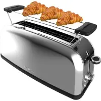 Cecotec Tostadora Toastin´ Time 850 Inox Long