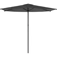 Syfax Sombrilla de jardín 270 x 270 cm Poliéster Rectangular