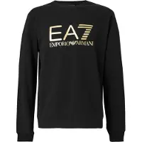 EA7 Sudadera oro / negro