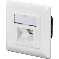 Digitus Caja empotrable , categoría 6, , 2 x RJ45, apantallada