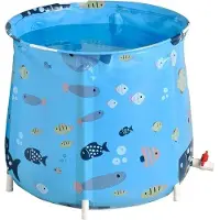 Markenlos Bañera plegable para bebés con superficie antideslizante e incluye una tabla plegable para el lavabo, ideal para bebés y niños pequeños
