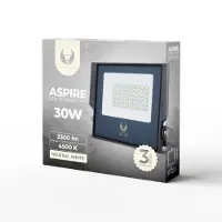 Forever Light Faro LED para exteriores, reflector, foco ASPIRE, 30W, 4500K, 3300lm, 230V,