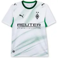 Puma Camiseta de fútbol 'Borussia Mönchengladbach 2026/27' verde / rojo / negro / blanco
