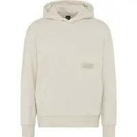 Boss green para hombre. 50564113 Sudadera SW blanco roto (L), Casual, Algodón, outlet 2026.