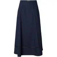 Selected Falda azul