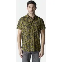KOROSHI Camisa mostaza / negro