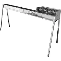 Lisa – Cocina para brochetas Milano, set de accesorios Schott – Línea de acero