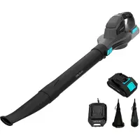 Cecotec Soplador de hojas inalámbrico de 21V, ultraligero, modelo Airforce 2500 Agile. Velocidad de hasta 241 km/h, con velocidad ajustable