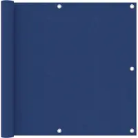 The Living Store Living Store: Protector para balcón, color azul, 90 x 500 cm, fabricado en tejido Oxford