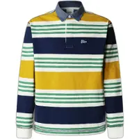 Pepe Jeans para hombre. PM5400086 Polo Clive blanco (L), Casual, Algodón, Manga larga, outlet 2026.