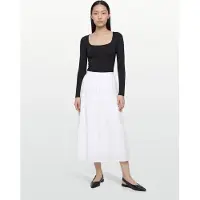Rip Curl - Women's Oasis Broderie Maxi Skirt - Falda size XS, blanco