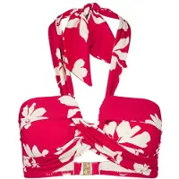 Seafolly - Mayflower Halter Bandeau - Parte superior de bikini size 36, fucsia