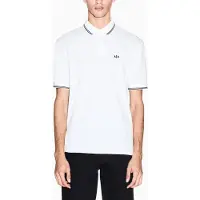 Armani Exchange para hombre. XM001287AF17321U0009 Polo Classic blanco (L), Algodón, Clásico, Manga corta, outlet 202