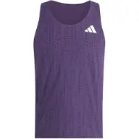 Adidas adidasCamiseta sin mangas Adizero Running S Aurora Plum / Noble Ink Hombre