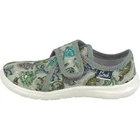 Beck Zapatillas de casa 'Saurier' añil / gris / verde / caqui