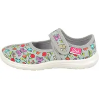 Beck Bailarina 'Flora' gris / lavanda / rosa claro / rojo