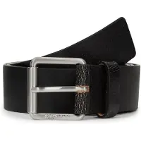Karl lagerfeld JEANS Cinturón 'CRACKED' negro