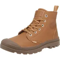Palladium Botas con cordones 'Pampa' marrón claro