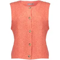 Geisha Spencer Boucle Salmon Talla: M | Chalecos Outlet | Mujer | Rojo