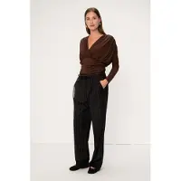 VIVEH Salvia Top Walnut Talla: 34 | Manga Larga Outlet | Mujer | Marrón