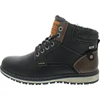 Tom Tailor DENIM Botas con cordones marrón / negro