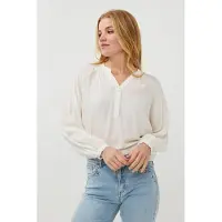 Esqualo Blouse R-neck Raglan Off White Talla: 42 | Manga Larga Outlet | Mujer | Blanco