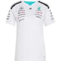Adidas Camiseta de fútbol 'Mercedes - Amg Petronas Formula 1 Team' turquesa / rojo cereza / negro / blanco