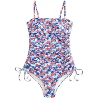Next Bañador moldeador azul / azul cielo / azul pastel / rojo