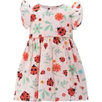 Happy girls Vestido mezcla de colores / rosa