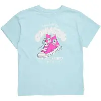 Converse Camiseta 'SNEAKER' azul claro / grafito / rosa / offwhite