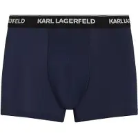 Karl Lagerfeld Calzoncillo boxer azul oscuro / negro / blanco