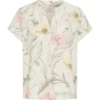 Fransa Blusa 'ARIANA' amarillo claro / mezcla de colores