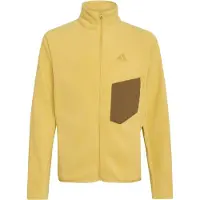 Adidas Chaqueta polar funcional ' Kids Multi CLIMAWARM Full-Zip' marrón / dorado