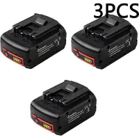 StarTech.com Batería de repuesto de 18V para herramientas Bosch Professional, de iones de litio, con capacidad de 6,0Ah (6000 mAh), compatible con los modelos BAT609/610/618/619, GBA18V/GSR18V, de color azul