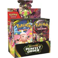 Pokemon Trading Card Game Me03 Caja De Impulso De Pedido Perfecto (36 Paquetes) Tarjetas De Intercambio De Ee Uu