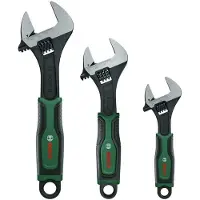 Bosch Juego de 3 llaves de tubo ajustables para herramientas manuales