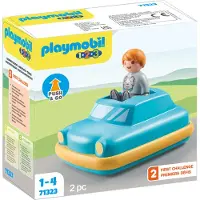 Playmobil 1.2.3 Juego De Construcción De Coches