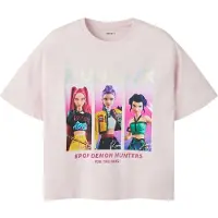 Name it Camiseta 'NKFMaja Kpop' amarillo / lila / rosa / rosé