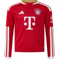 Adidas adidasCamiseta manga larga primera equipación FC Bayern 26/27 140 Better Scarlet / White Niño