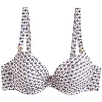 Next Top de bikini lila / berenjena / rosé / blanco