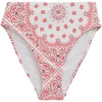 Next Braga de bikini crema / rosa / burdeos