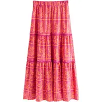 Next Falda naranja oscuro / rosa oscuro