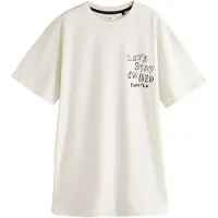 Next Camiseta de noche crema / negro