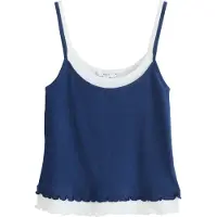 Next Top navy / blanco