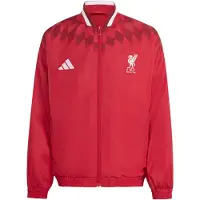 Adidas Chaqueta deportiva 'FC Liverpool Stadium' rojo / burdeos / blanco