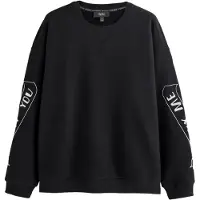 Rockett St George Sudadera 'Lucky' negro / blanco