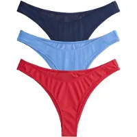 The Set Braga de bikini navy / azul claro / rojo