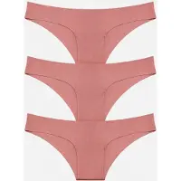 LEAFLETIC Panti 'Women’s Low Rise Hipsters Brief' rosa