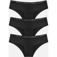 LEAFLETIC Panti 'Women’s Mid Rise Hipsters/Brief' negro