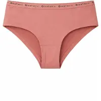 LEAFLETIC Braga 'Mid Rise Brief' altrosa